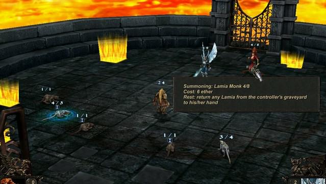 Etherlords Gameplay Screenshot