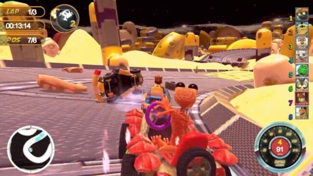 Animal Kart Racer Gameplay Screenshot