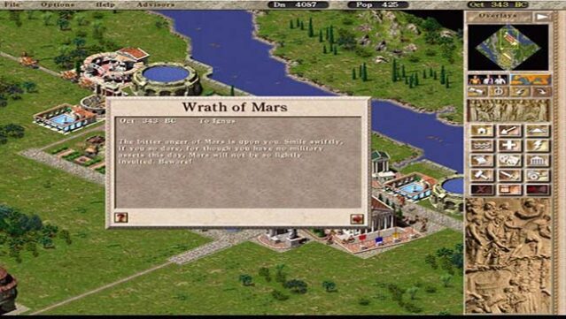 Caesar III Gameplay Screenshot