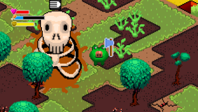 Frogvival Gameplay Screenshot