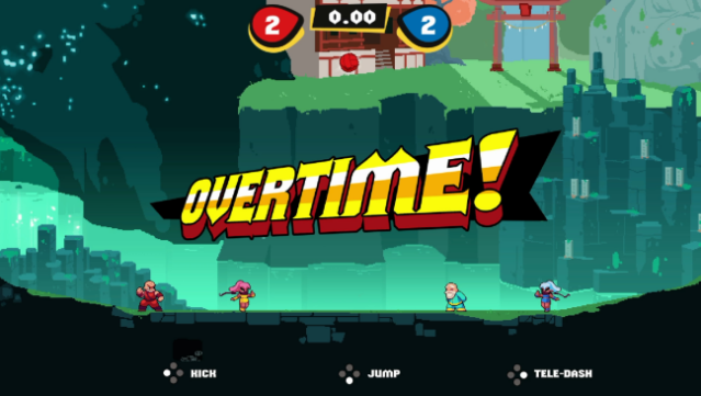 KungFu Kickball Gameplay Screenshot