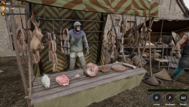 Medieval Trader Simulator Gameplay Screenshot
