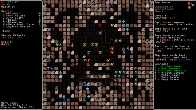 Rift Wizard Gameplay Screenshot