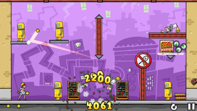 Tennis in the Face Gameplay Screenshot