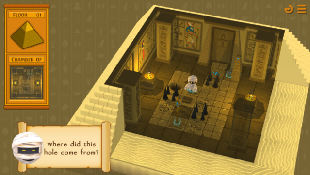 The Awakening of Mummies Gameplay Screenshot