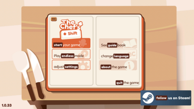 The Chef’s Shift Gameplay Screenshot