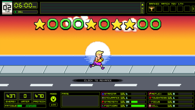 Victory Road Gameplay Screenshot