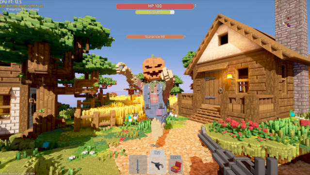 Voxile Gameplay Screenshot